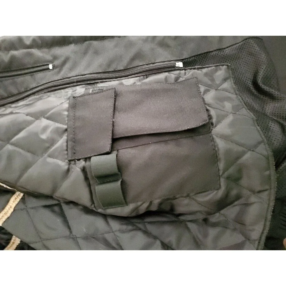 Tennessee Leather Inc. Motorcycle Rain Jacket. SIZE XL